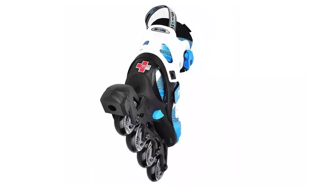 Дитячі роликові ковзани Micro Shaper (Blue/White), інлайн, Колір виробника: Blue/White, Розмір виробника: 29-32, зображення 3