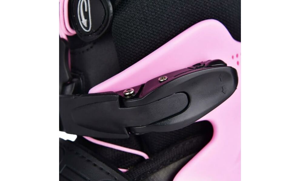 Дитячі роликові ковзани Micro Joy (Black/Pink), інлайн, Колір виробника: Black/Pink, Розмір виробника: 33-36, зображення 3