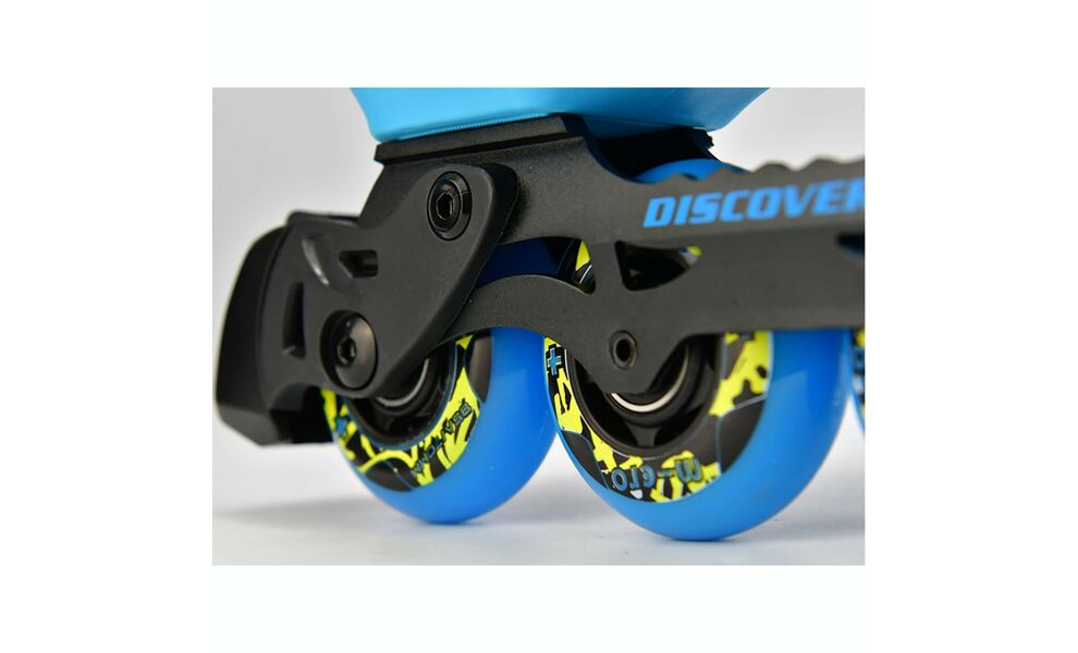 Дитячі роликові ковзани Micro Discovery (Blue), інлайн, Колір виробника: Blue, Розмір виробника: 29-32, зображення 2