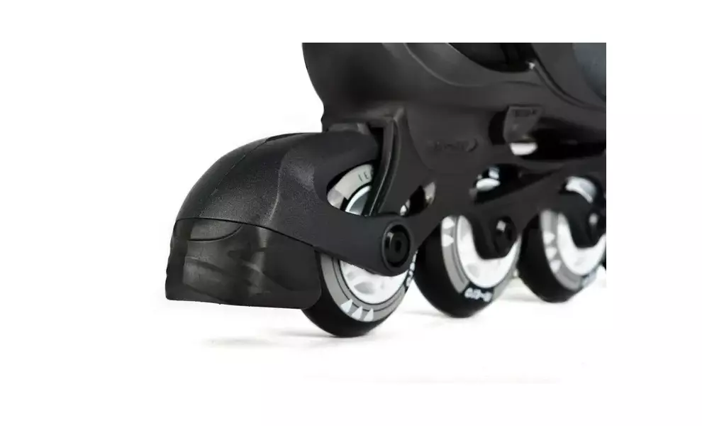 Дитячі роликові ковзани Micro Joy (Black/White), інлайн, Колір виробника: Black/White, Розмір виробника: 29-32, зображення 3