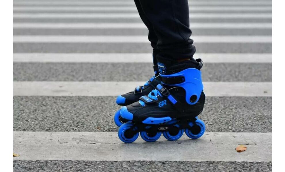 Дитячі роликові ковзани Micro Super (Black), інлайн, Колір виробника: Black, Розмір виробника: 39-40, зображення 7