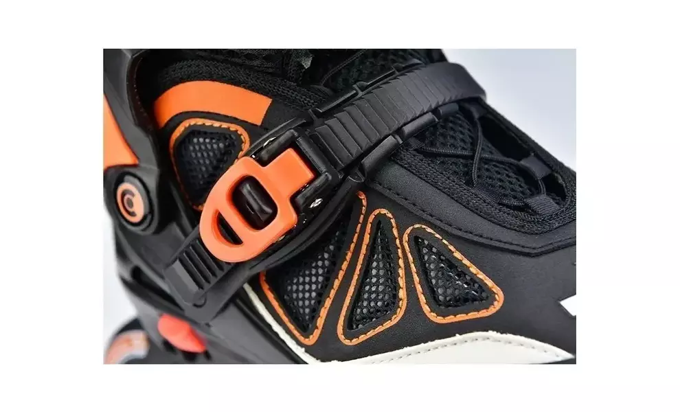 Дитячі роликові ковзани Micro Champion (Orange/Black), інлайн, Колір виробника: Orange/Black, Розмір виробника: 37-40, зображення 7