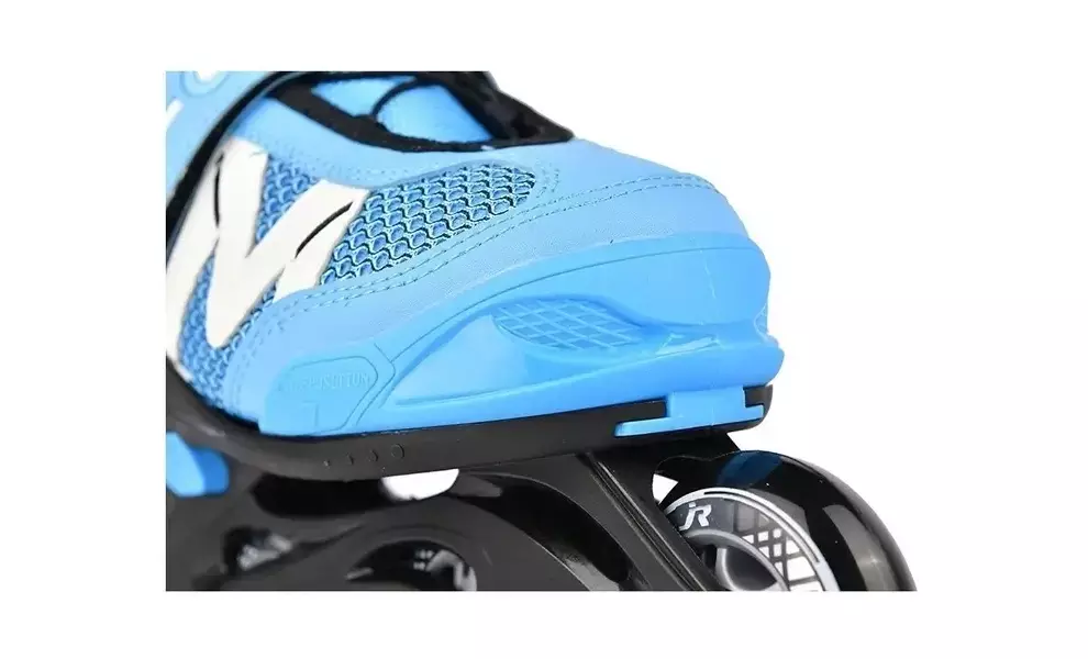 Дитячі роликові ковзани Micro Shaper (Blue/White), інлайн, Колір виробника: Blue/White, Розмір виробника: 37-40, зображення 5