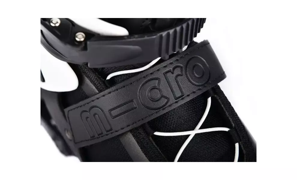 Дитячі роликові ковзани Micro Joy (Black/White), інлайн, Колір виробника: Black/White, Розмір виробника: 25-28, зображення 5