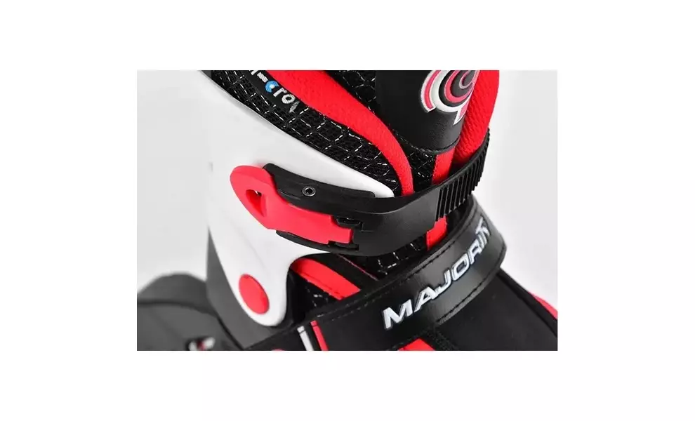 Дитячі роликові ковзани Micro Majority (Red/Black), інлайн, Колір виробника: Red/Black, Розмір виробника: 23-26, зображення 5