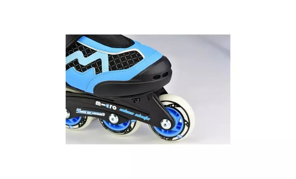 Дитячі роликові ковзани Micro Majority (Blue/Black), інлайн, Колір виробника: Blue/Black, Розмір виробника: 23-26, зображення 5
