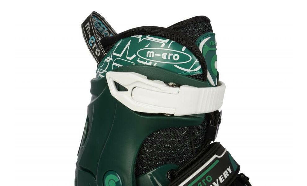 Дитячі роликові ковзани Micro Discovery Eco (Green), інлайн, Колір виробника: Green, Розмір виробника: 29-32, зображення 6
