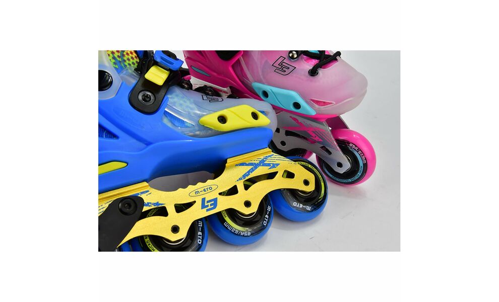 Дитячі роликові ковзани Micro Infinite LE (Blue), інлайн, Колір виробника: Blue, Розмір виробника: 33-36, зображення 8