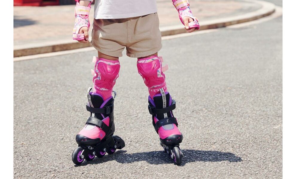 Дитячі роликові ковзани Micro Cosmo (Purple), інлайн, Колір виробника: Purple, Розмір виробника: 35-38, зображення 7