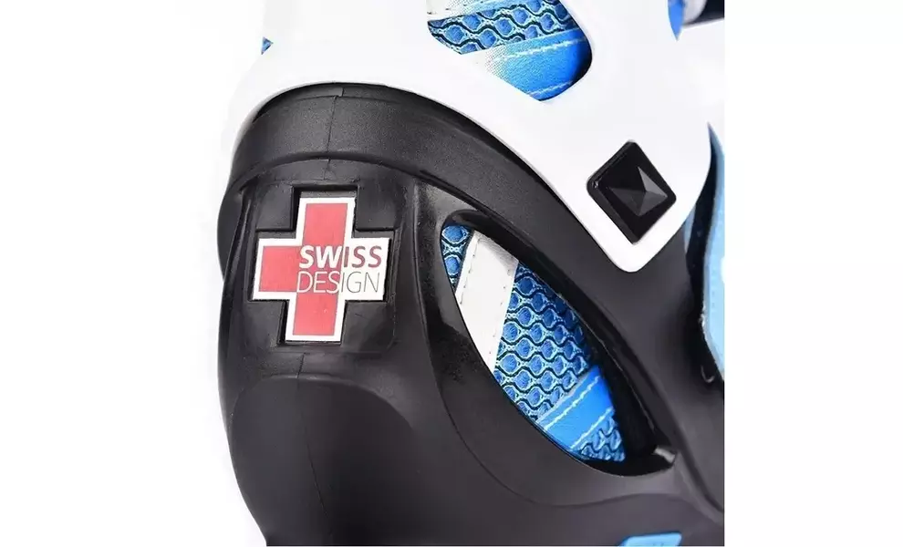 Дитячі роликові ковзани Micro Shaper (Blue/White), інлайн, Колір виробника: Blue/White, Розмір виробника: 33-36, зображення 8