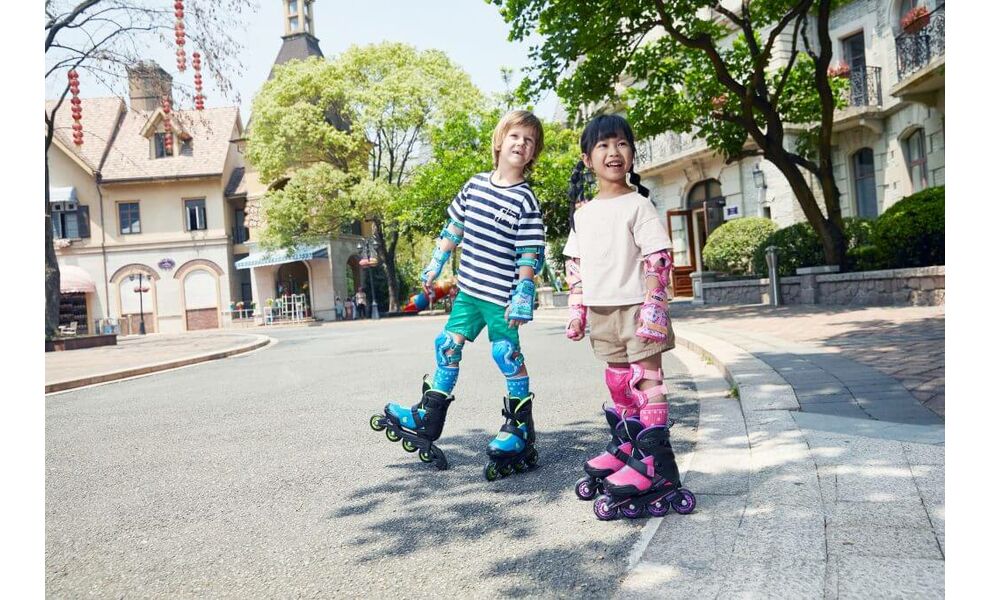 Дитячі роликові ковзани Micro Cosmo (Purple), інлайн, Колір виробника: Purple, Розмір виробника: 27-30, зображення 9