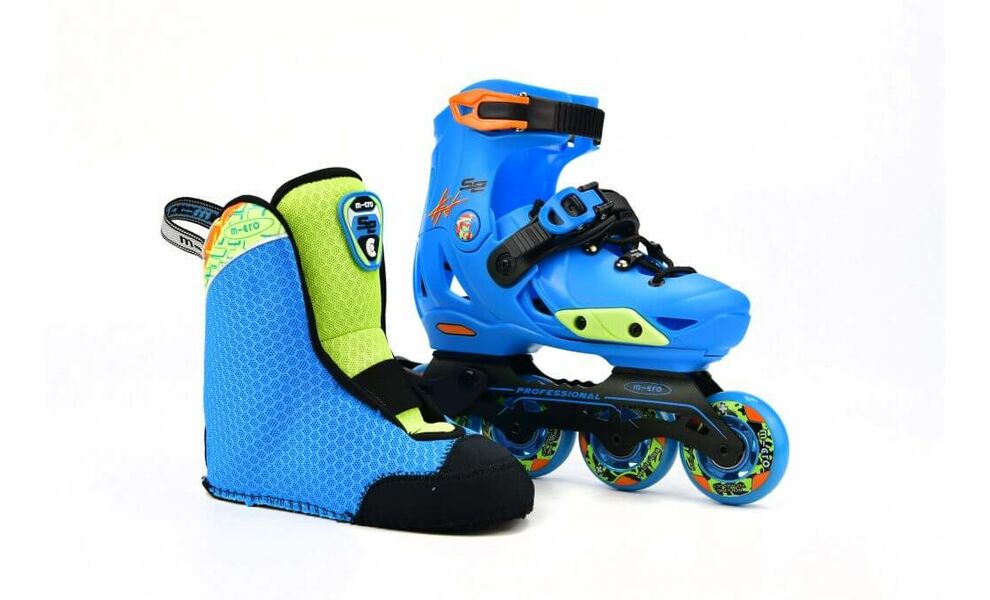 Дитячі роликові ковзани Micro Infinite SE (Blue), інлайн, зображення 8