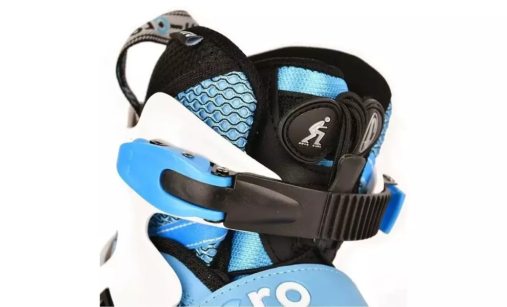 Дитячі роликові ковзани Micro Shaper (Black/White), інлайн, Колір виробника: Black/White, Розмір виробника: 25-28, зображення 9