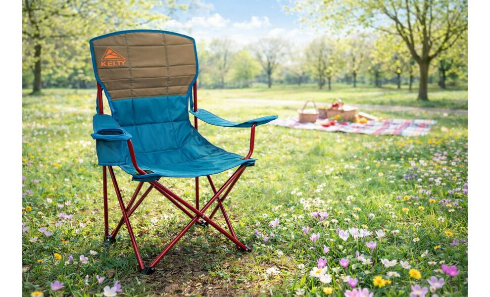Розкладне крісло на природу Kelty Essential (Deep Lake), Колір виробника: Deep Lake, зображення 2