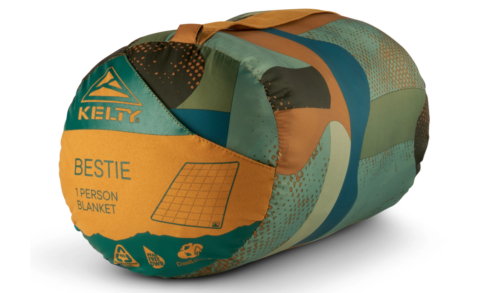 Ковдра для пікніка Kelty Bestie (Woodthrush/Geo Natural), Колір: Woodthrush/Geo Natural, зображення 2