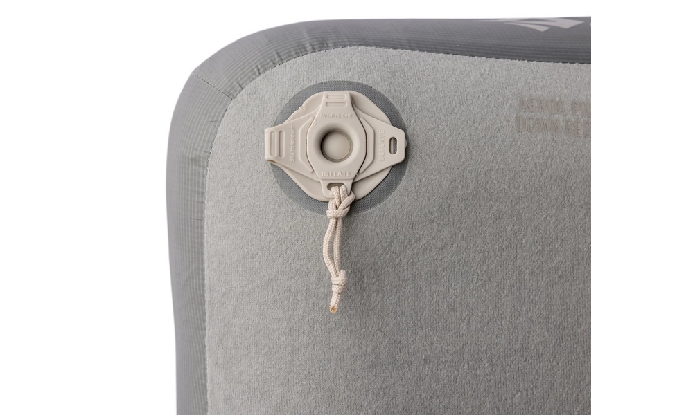 Туристична надувна подушка Sea to Summit Aeros Down - XL, Тип розміру: XL, Колір виробника: Neutral Grey, зображення 6