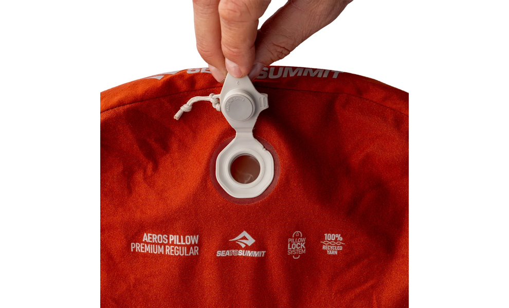 Туристична надувна подушка Sea to Summit Aeros Premium - XL (Burnt Olive), Тип розміру: XL, Колір виробника: Burnt Olive, зображення 5