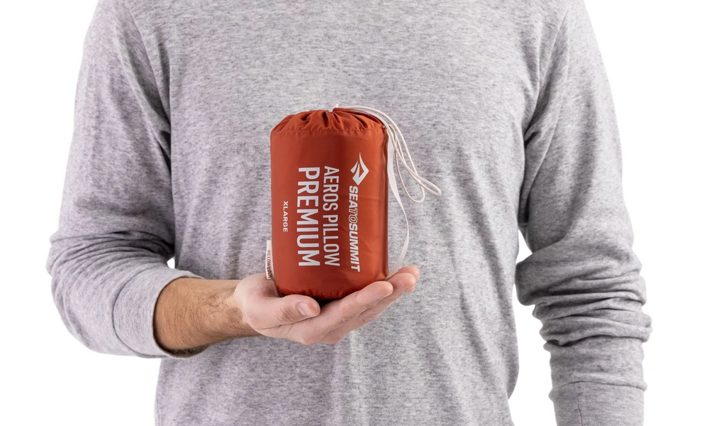 Туристична надувна подушка Sea to Summit Aeros Premium - XL (Cabbage), Тип розміру: XL, Колір виробника: Cabbage, зображення 2