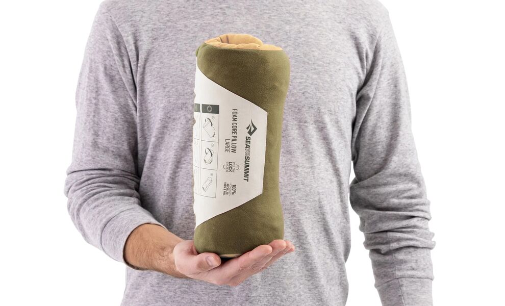 Туристична подушка Sea to Summit FoamCore - Large (Bombay Brown), Тип розміру: Large, Колір виробника: Bombay Brown, зображення 2