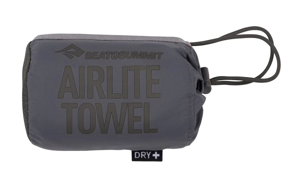 Ультралегкий рушник з мікрофібри з чохлом Sea to Summit AirLite Towel - L (Beluga), 120x60 см, Тип розміру: L, Колір: Beluga, зображення 5