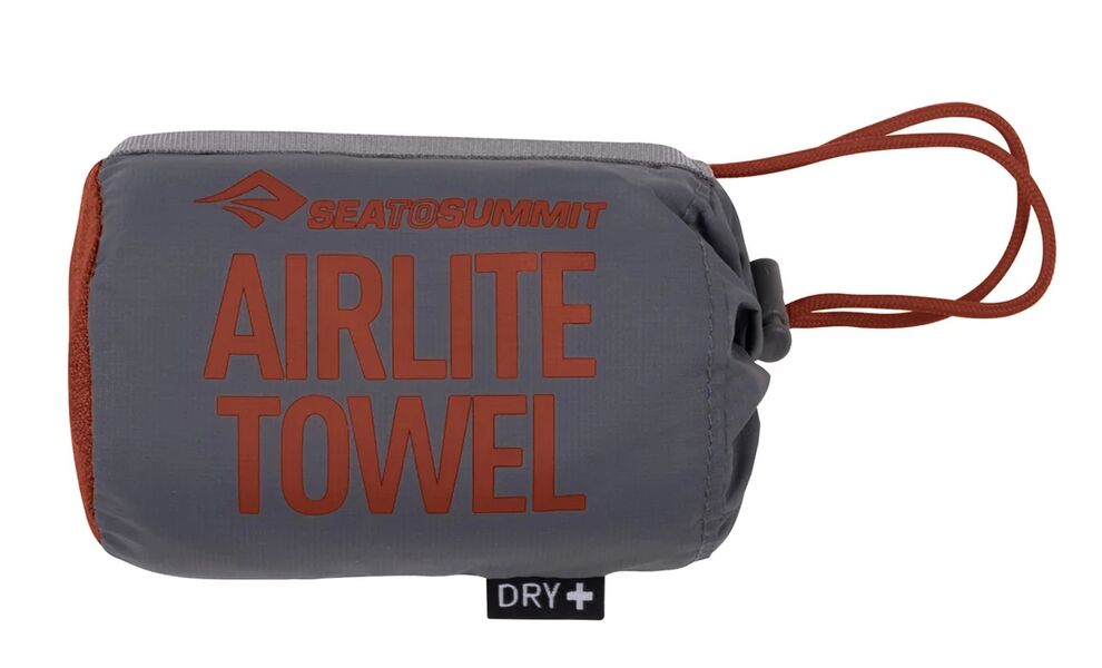Ультралегкий рушник з мікрофібри з чохлом Sea to Summit AirLite Towel - L (Picante), 120x60 см, Тип розміру: L, Колір: Picante, зображення 5