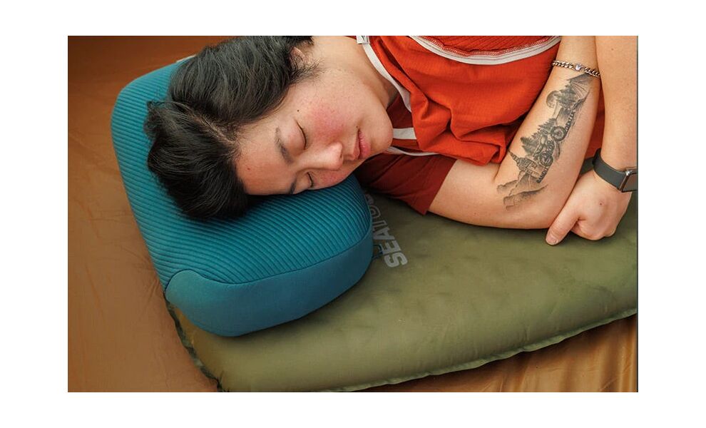 Самонадувний каремат Sea to Summit Camp Plus - Large, Товщина: 7, Тип розміру: Large, Колір виробника: Cypress, зображення 11