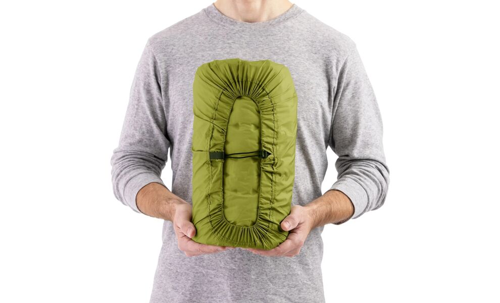 Самонадувний каремат Sea to Summit Camp - Rectangular Large, Товщина: 4, Тип розміру: Rectangular Large, Колір виробника: Woodbine, зображення 2