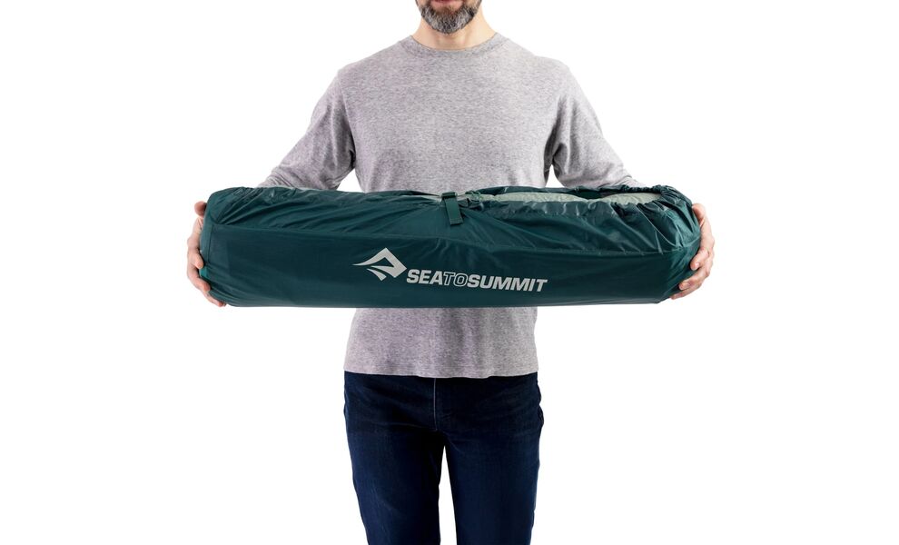 Самонадувний каремат Sea to Summit Comfort Deluxe - Large Wide, Товщина: 10, Тип розміру: Large Wide, Колір виробника: Rain Forest, зображення 2