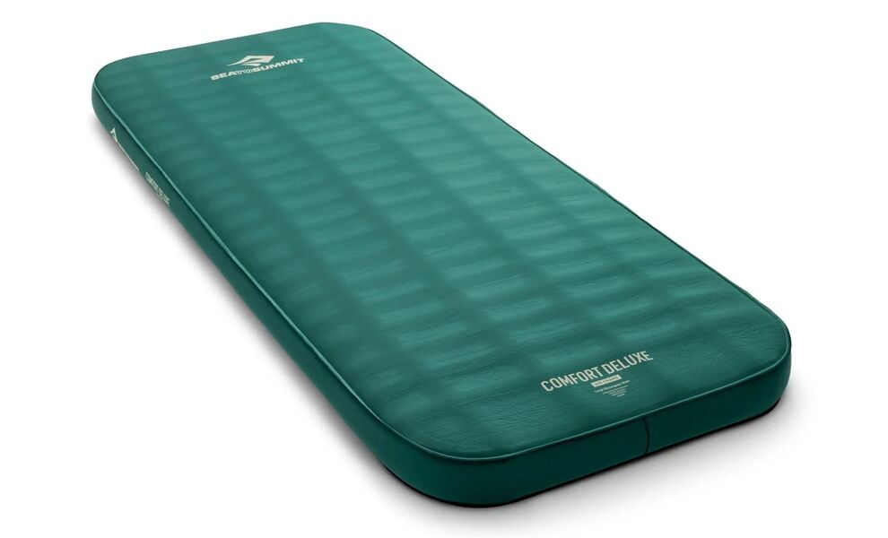 Самонадувний каремат Sea to Summit Comfort Deluxe - Large Wide, Товщина: 10, Тип розміру: Large Wide, Колір виробника: Rain Forest, зображення 4