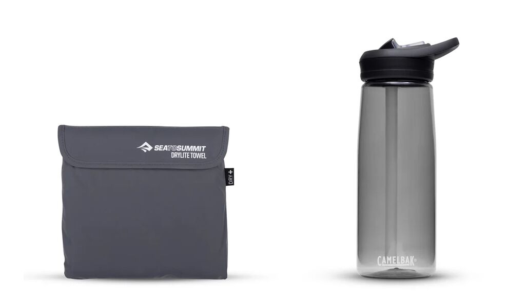 Швидкосохнучий рушник з мікрофібри з чохлом Sea to Summit DryLite Towel - L (Desert), 120x60 см, Тип розміру: L, Колір: Desert, зображення 2