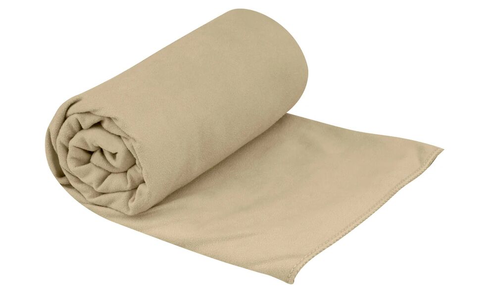 Швидкосохнучий рушник з мікрофібри з чохлом Sea to Summit DryLite Towel - L (Desert), 120x60 см, Тип розміру: L, Колір: Desert, зображення 3
