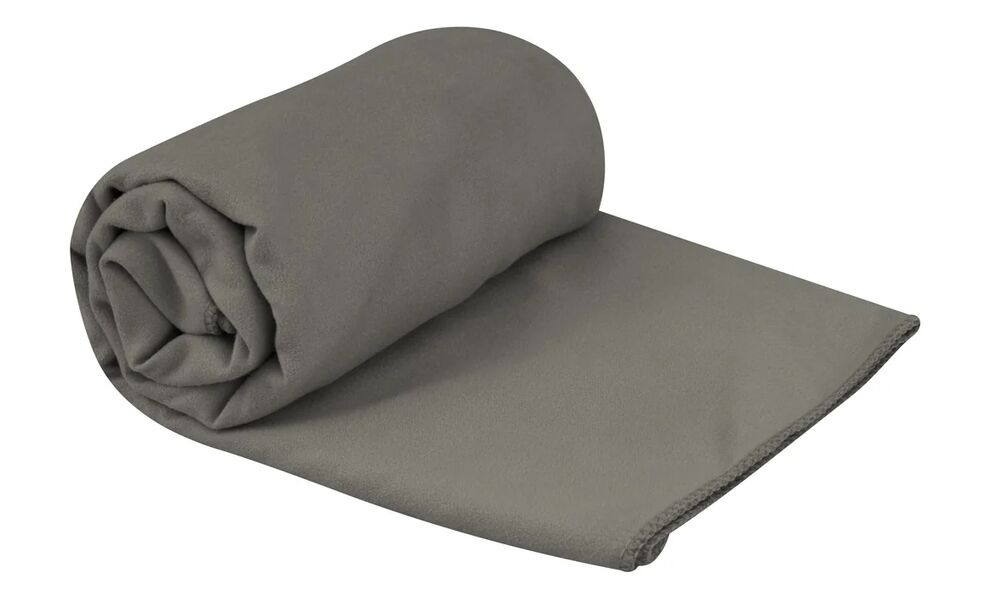 Швидкосохнучий рушник з мікрофібри з чохлом Sea to Summit DryLite Towel - M (Beluga), 100x50 см, Тип розміру: M, Колір: Beluga, зображення 3