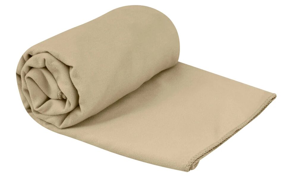 Швидкосохнучий рушник з мікрофібри з чохлом Sea to Summit DryLite Towel - M (Desert), 100x50 см, Тип розміру: M, Колір: Desert, зображення 3