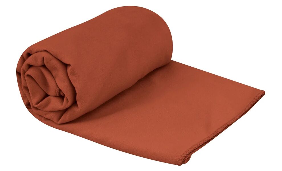 Швидкосохнучий рушник з мікрофібри з чохлом Sea to Summit DryLite Towel - M (Picante), 100x50 см, Тип розміру: M, Колір: Picante, зображення 3