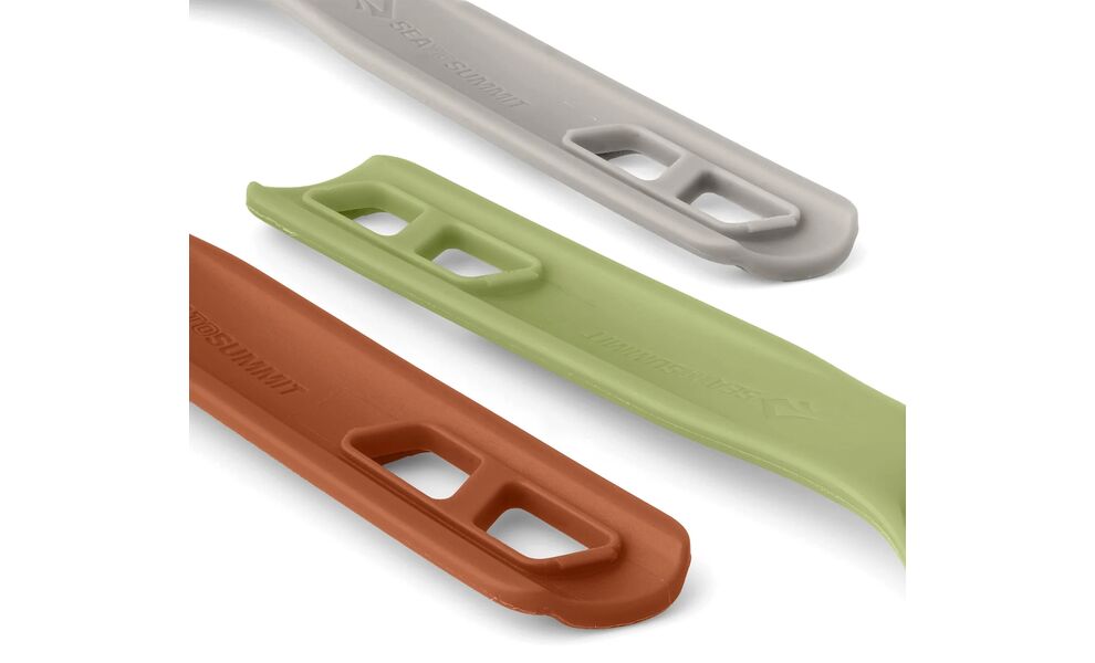 Туристичний набір пластикових столових приборів Sea to Summit Horizon - 2 предмети (Bombay): ложка-виделка, ніж, Колір виробника: Bombay, зображення 4