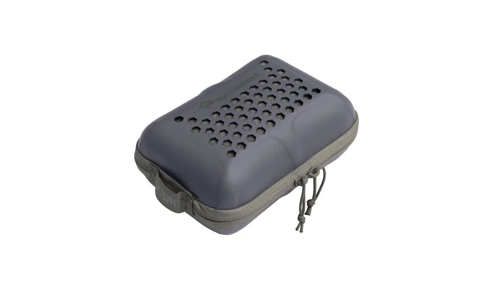 Швидкосохнучий рушник з мікрофібри з чохлом Sea to Summit Tek Towel - S (Beluga), 80x40 см, Тип розміру: S, Колір: Beluga, зображення 2