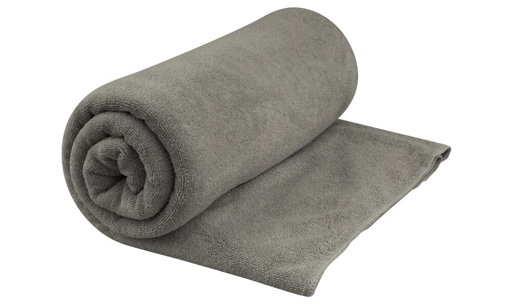 Швидкосохнучий рушник з мікрофібри з чохлом Sea to Summit Tek Towel - XL (Beluga), 150x75 см, Тип розміру: XL, Колір: Beluga, зображення 3