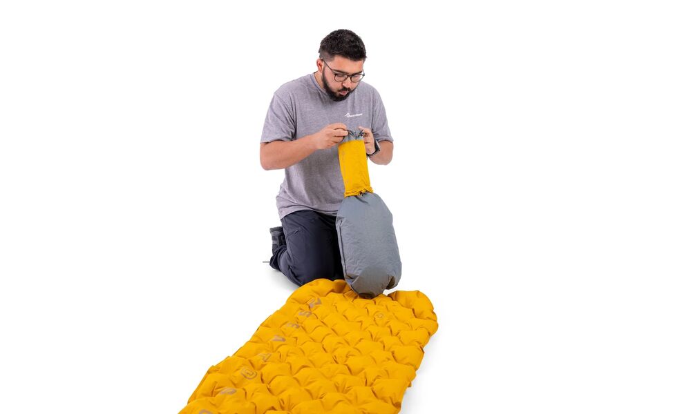 Надувний каремат Sea to Summit Ultralight XR Insulated - Large: з мішком-насосом, Товщина: 6,5, Тип розміру: Large, Колір виробника: Arrowwood, зображення 8