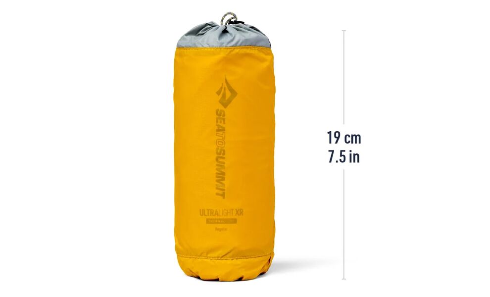 Надувний каремат Sea to Summit Ultralight XR Insulated - Regular: з мішком-насосом, Товщина: 6,5, Тип розміру: Regular, Колір виробника: Arrowwood, зображення 5