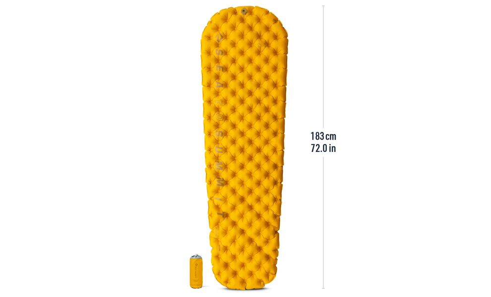 Надувний каремат Sea to Summit Ultralight XR Insulated - Regular: з мішком-насосом, Товщина: 6,5, Тип розміру: Regular, Колір виробника: Arrowwood, зображення 4