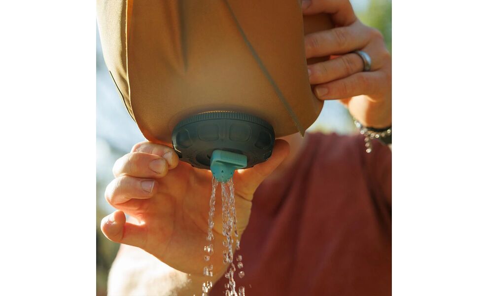 Туристична ємність для води Sea to Summit Watercell  X на 10 л, Об'єм: 10, Колір виробника: Dull Gold, зображення 6