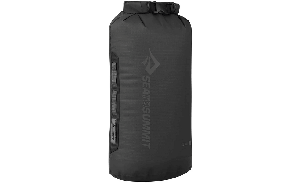 Гермомішок Sea to Summit Big River Dry Bag (Jet Black), 13 л, Об'єм: 13, Колір виробника: Jet Black, зображення 2