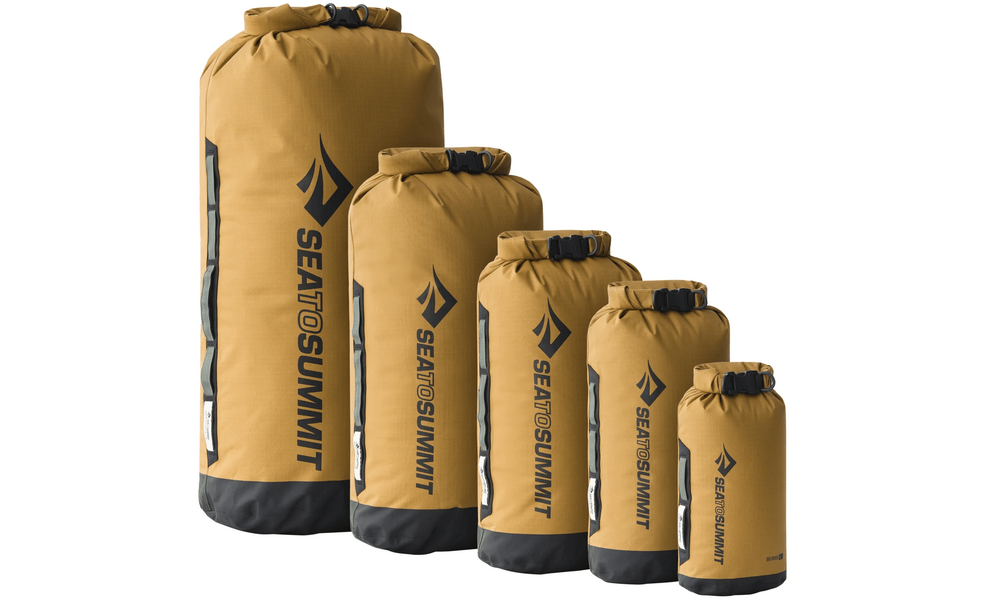 Гермомішок Sea to Summit Big River Dry Bag (Jet Black), 65 л, Об'єм: 65, Колір виробника: Jet Black, зображення 9