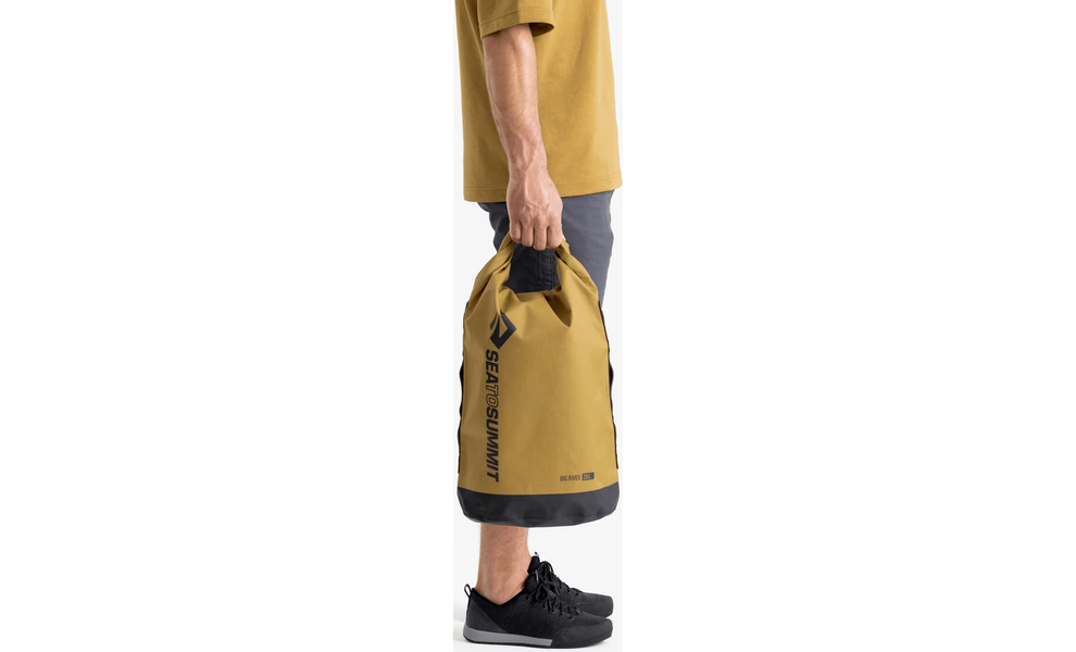 Гермомішок Sea to Summit Big River Dry Bag (Jet Black), 20 л, Об'єм: 20, Колір виробника: Jet Black, зображення 4