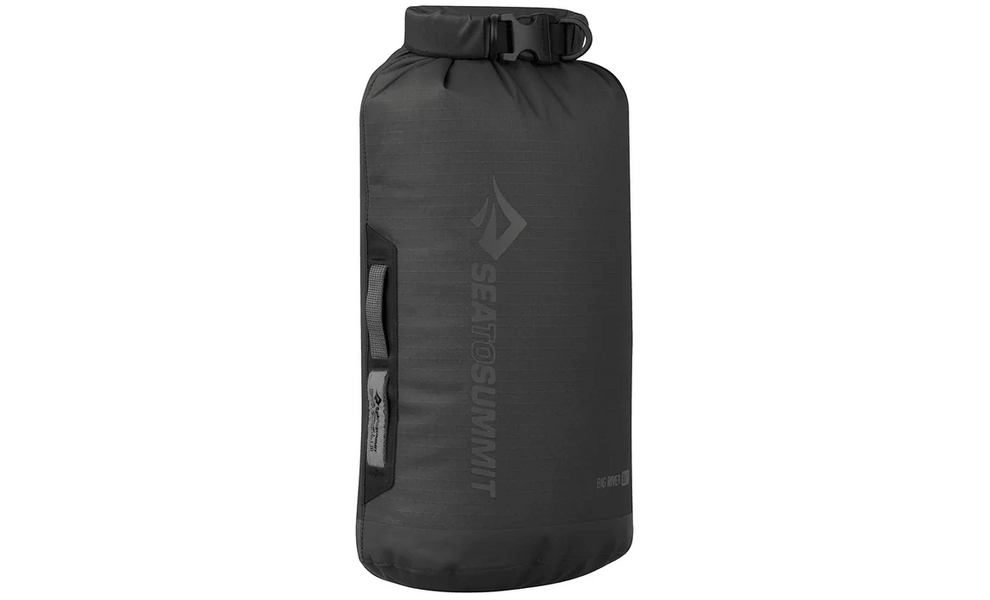 Гермомішок Sea to Summit Big River Dry Bag (Jet Black), 8 л, Об'єм: 8, Колір виробника: Jet Black, зображення 2