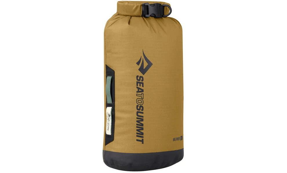 Гермомішок Sea to Summit Big River Dry Bag (Gold Brown), 8 л, Об'єм: 8, Колір виробника: Gold Brown, зображення 2
