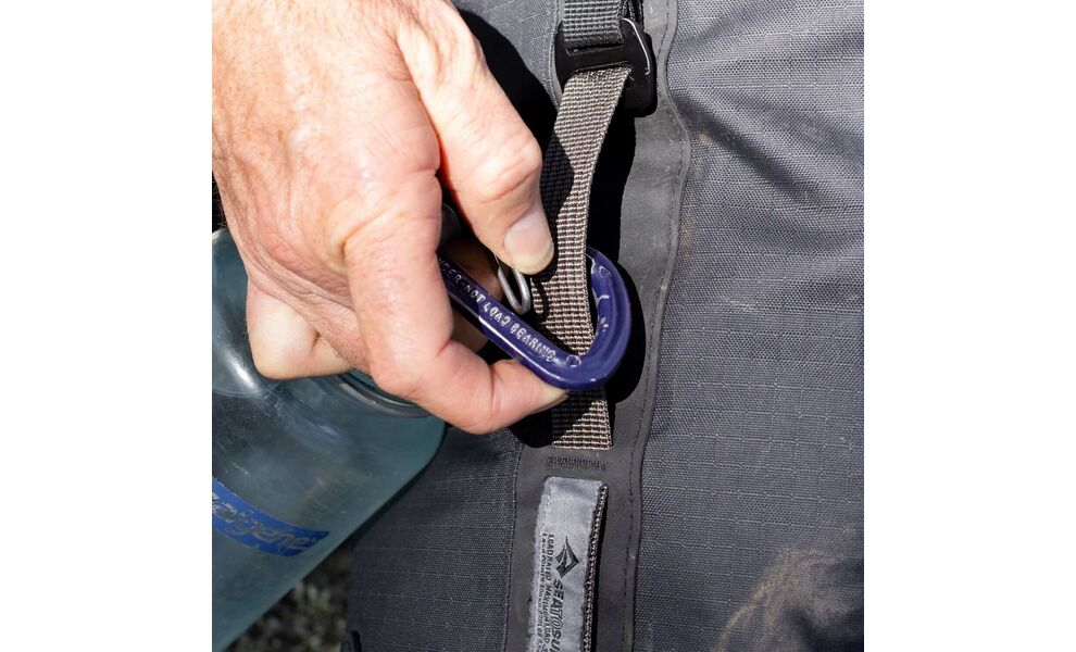 Герморюкзак Sea to Summit Big River Dry Backpack (Jet Black), 75 л, Об'єм: 75, Колір виробника: Jet Black, зображення 9