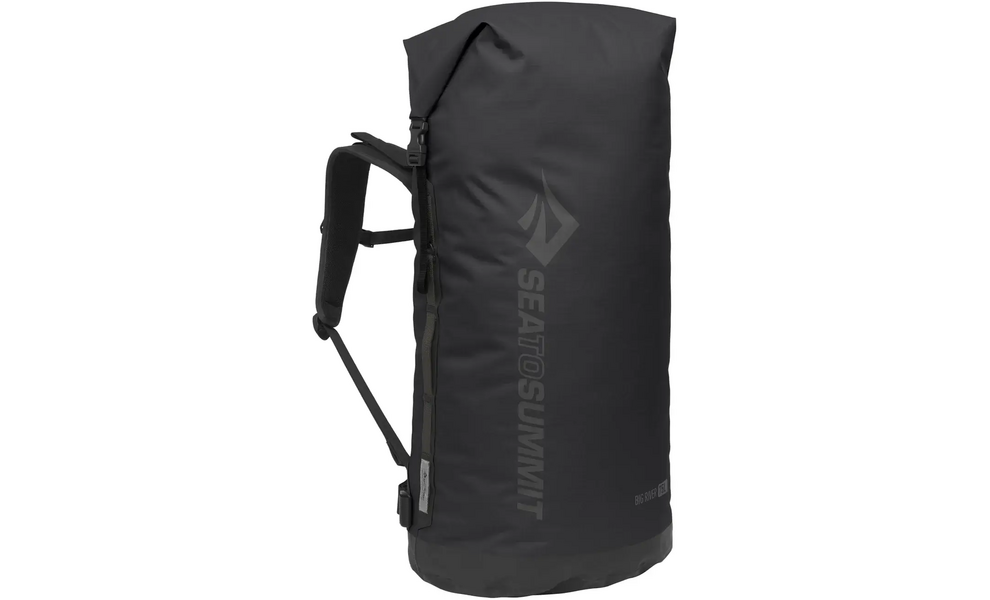 Герморюкзак Sea to Summit Big River Dry Backpack (Jet Black), 75 л, Об'єм: 75, Колір виробника: Jet Black, зображення 2