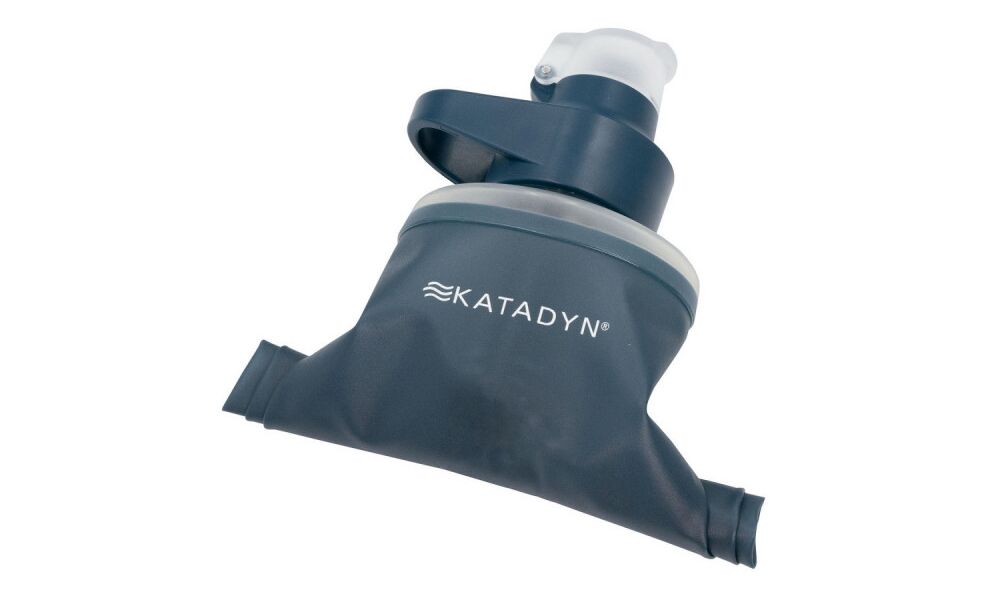 М'яка пляшка з фільтром для води Katadyn BeFree AC (Slate Blue) на 1 л, Об'єм резервуару: 1000, Колір резервуару: Slate Blue, зображення 4
