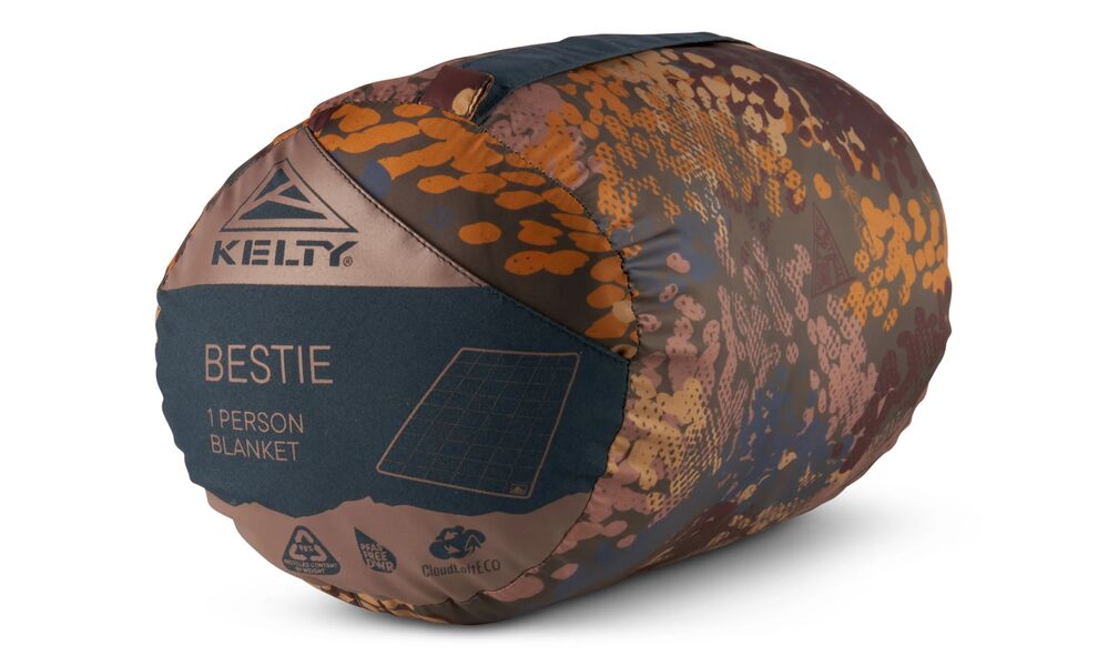 Ковдра для пікніка Kelty Bestie (Midnight Navy/Chappare), Колір: Midnight Navy/Chappare, зображення 2